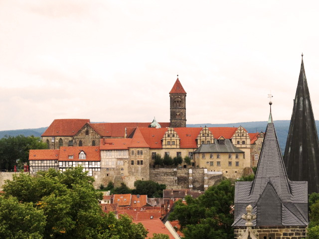Quedlinburg aus der Sicht des Turmfalken